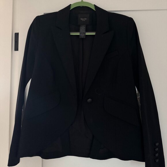 Smythe black and silver blazer - Picture 2 of 3